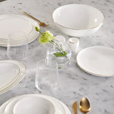 Karaca Streamline Meridian Gold tableware set 59 pieces for 12 people